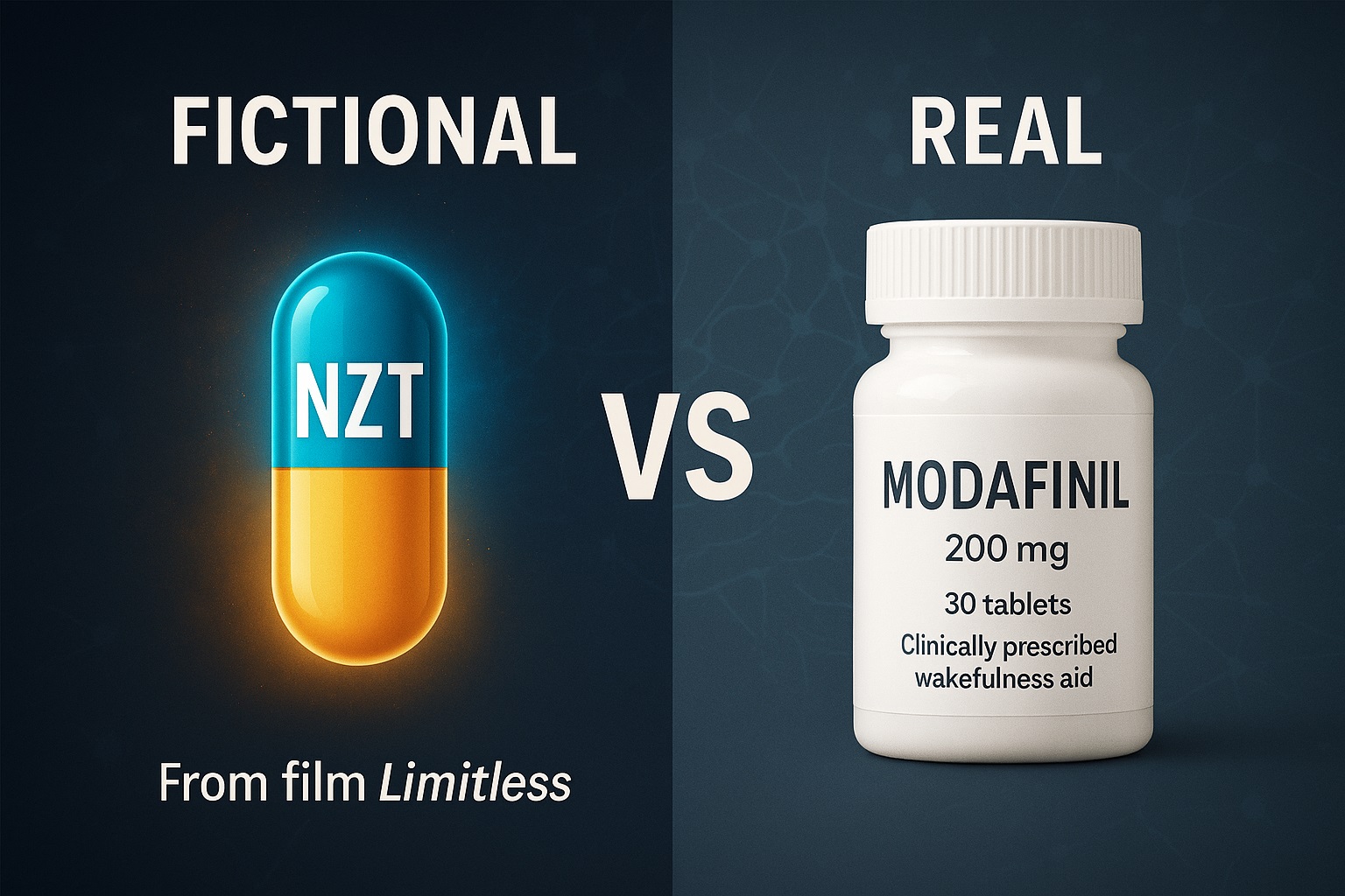 The Quest for a Real-Life NZT-48: Unraveling Cognitive Enhancers and Why Modafinil Emerges as the Closest Match